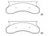 Brake Pad Set:E9TZ-2001-B