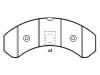 Brake Pad Set:8 284 000 106