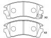 тормозная кладка Brake Pad Set:41060-58Y85