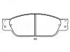 Brake Pad Set:XW4Z-2001-AA