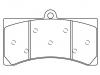 Brake Pad Set:D1243-8360