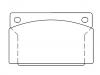 刹车片 Brake Pad Set:D106-757