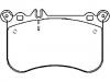 Bremsbelagsatz, Scheibenbremse Brake Pad Set:006 420 66 20