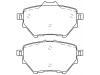 刹车片 Brake Pad Set:1612911480